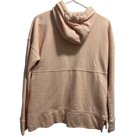 Women’s Peach Carhartt Cross Neck Relaxed Fit Hoodie Size Extra Small - Picture 5 of 7